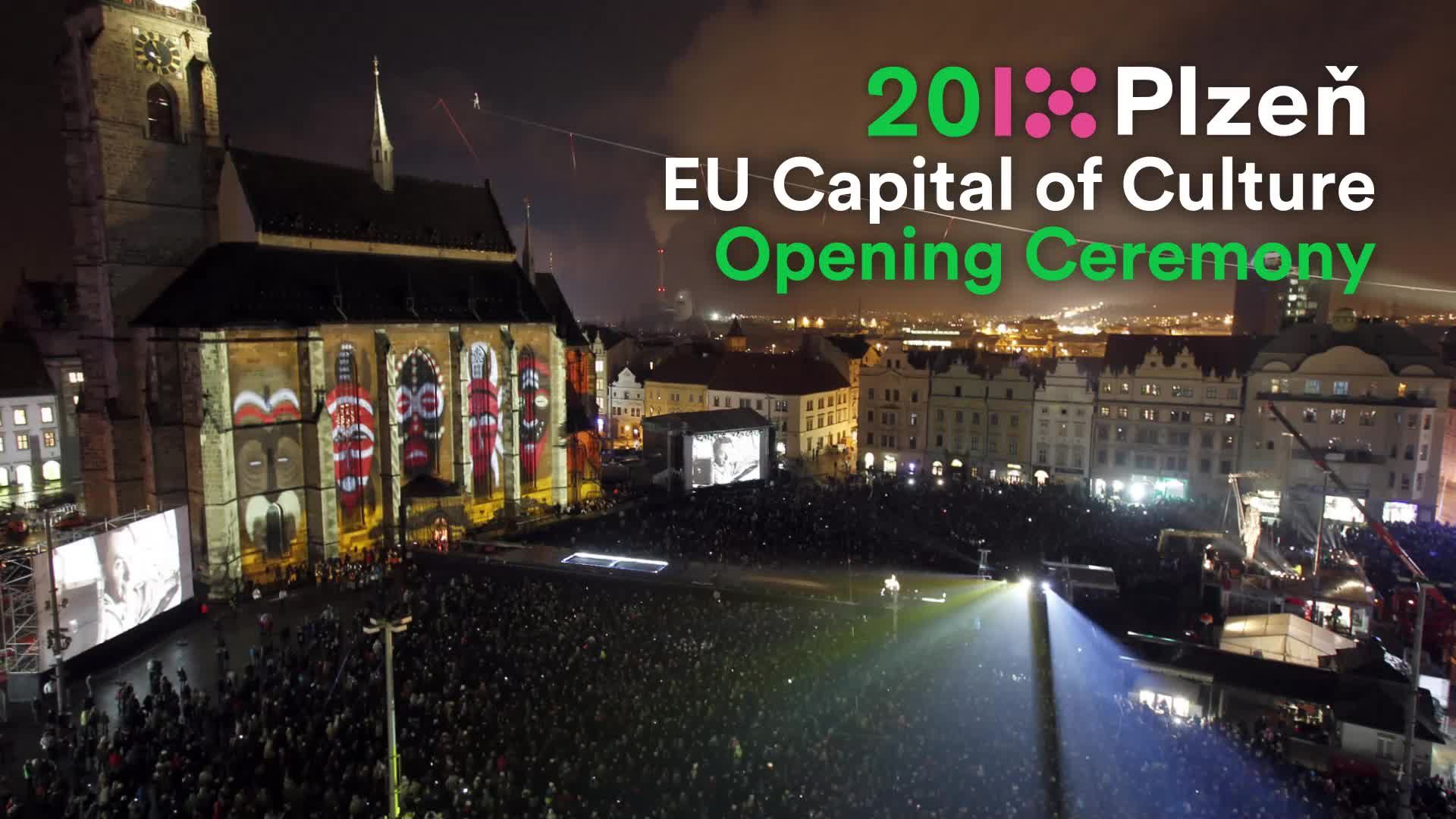 Plzeň 2015 - Zahajovací ceremoniál